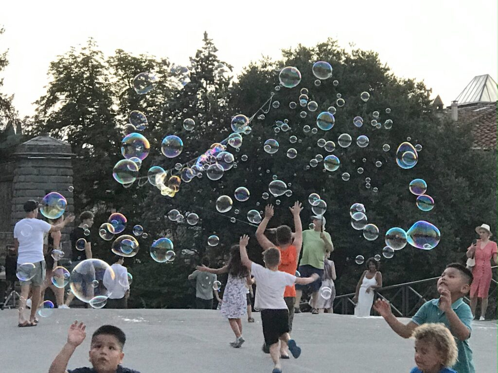 夏の夕暮れ